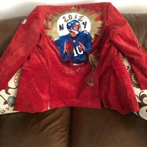 Custom giants Super Bowl jacket must sell